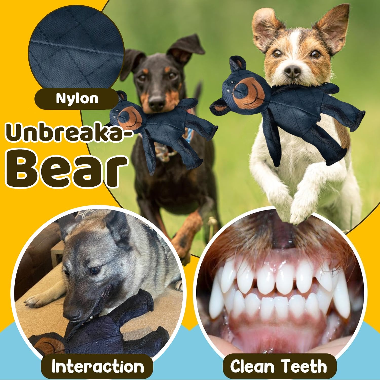 🎉New Year Hot Sale 49% OFF🔥2025 New Unbreaka-BearTM For Heavy Chewers🐾