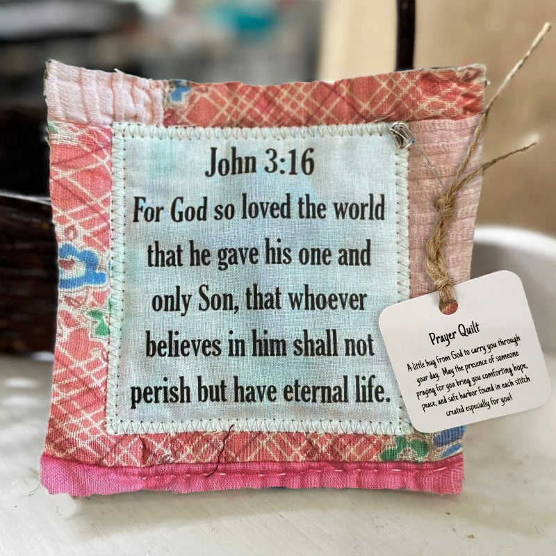 💖LAST DAY SALE 75% OFF💖Prayer Quilt with cross inside