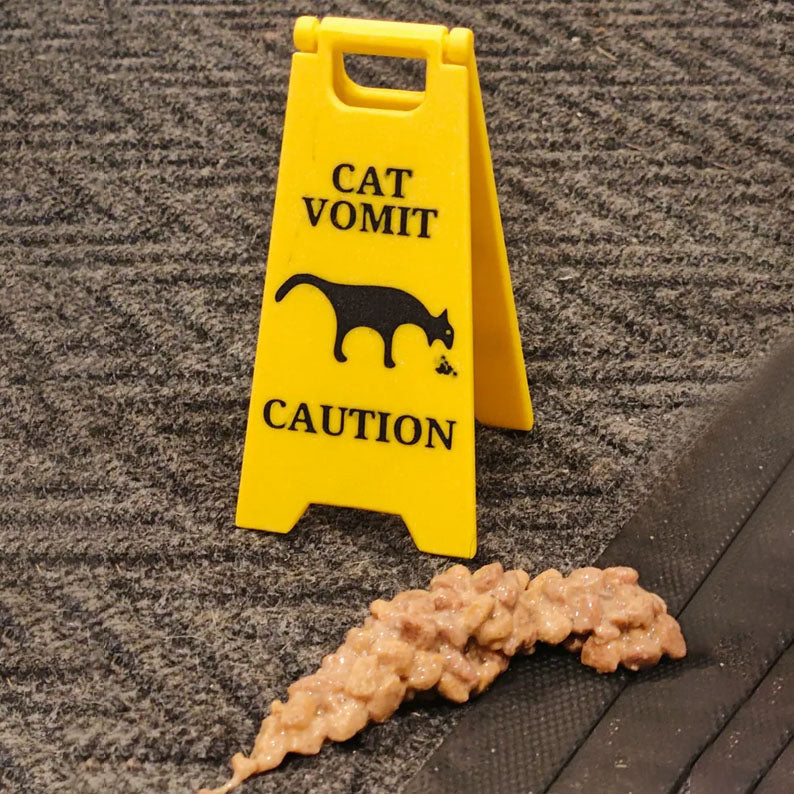 🎄Christmas Sale 49% OFF😺Cat Vomit Sign