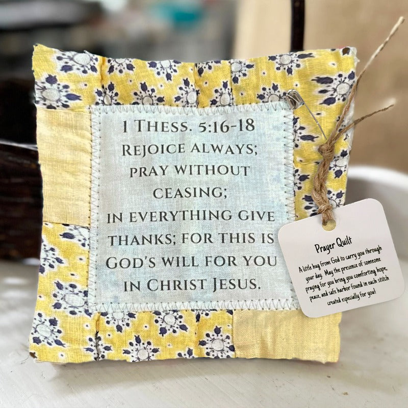 💖LAST DAY SALE 75% OFF💖Prayer Quilt with cross inside