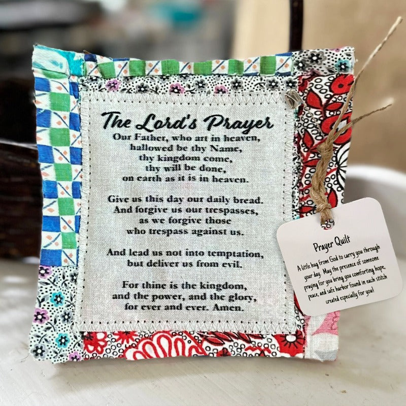 💖LAST DAY SALE 75% OFF💖Prayer Quilt with cross inside