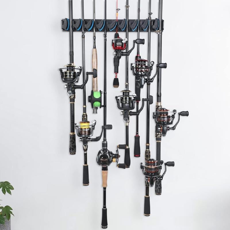 (🔥HOT SALE NOW 49% OFF) - Wall Mounted Fishing Rod Rack