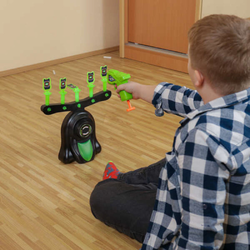 🎁Christmas promotion 49% OFF🎄Glow-in-the-Dark Shooting Target Practice Kids Shooting Toy Gun Set